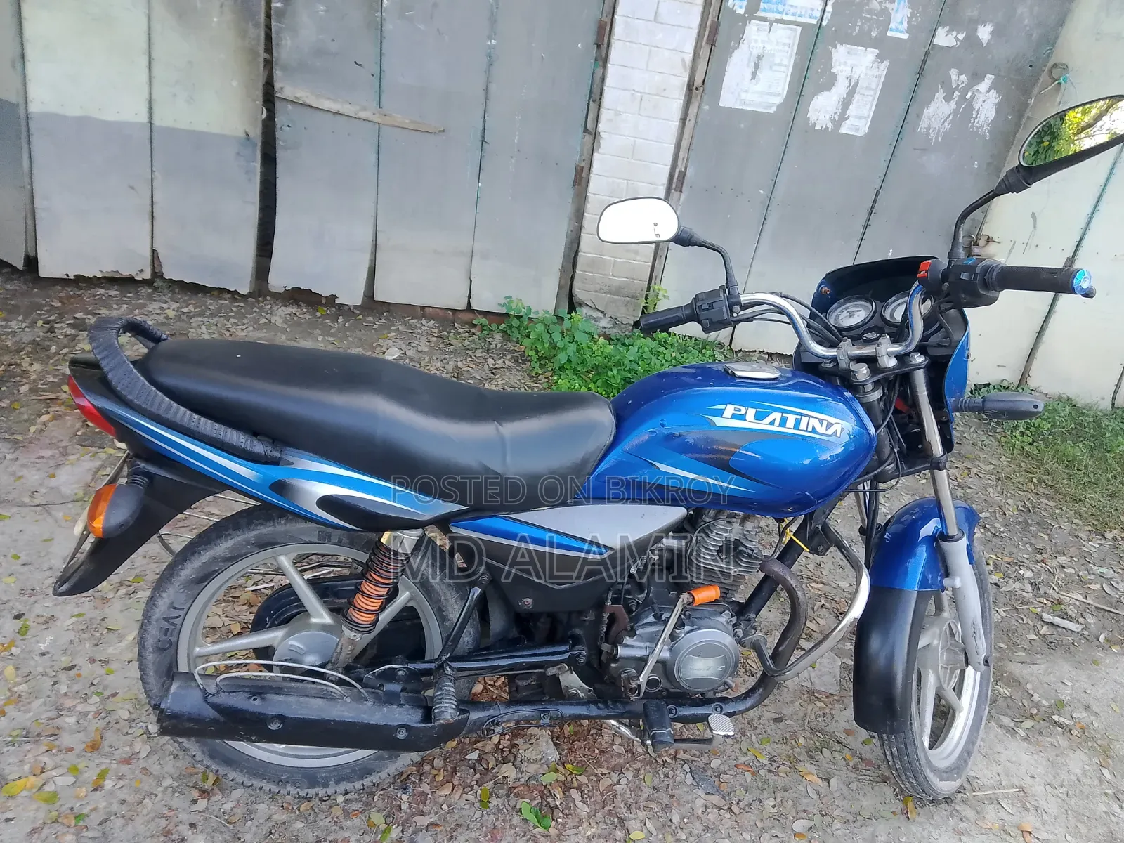 Bajaj Platina 100 2010 Blue