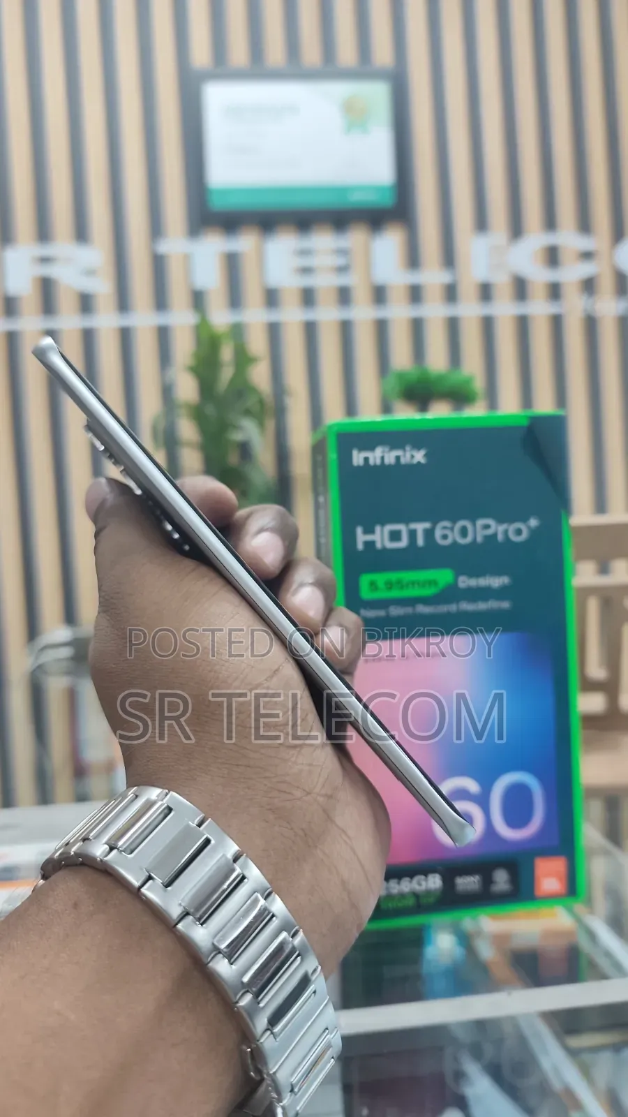 Infinix Hot 60 Pro+ 256 GB Silver