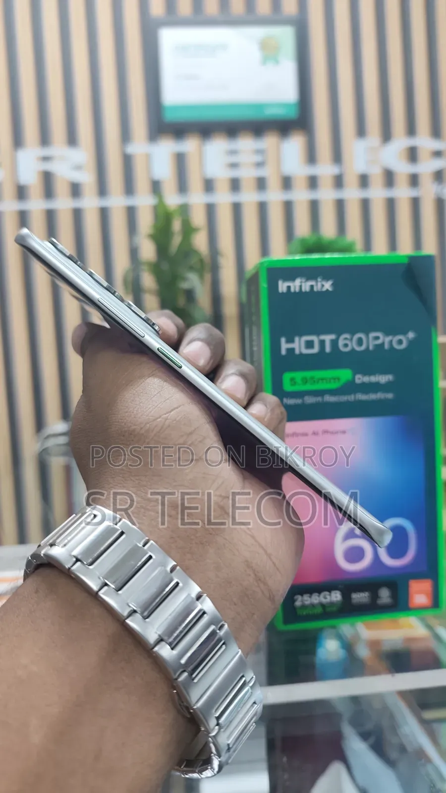 Infinix Hot 60 Pro+ 256 GB Silver