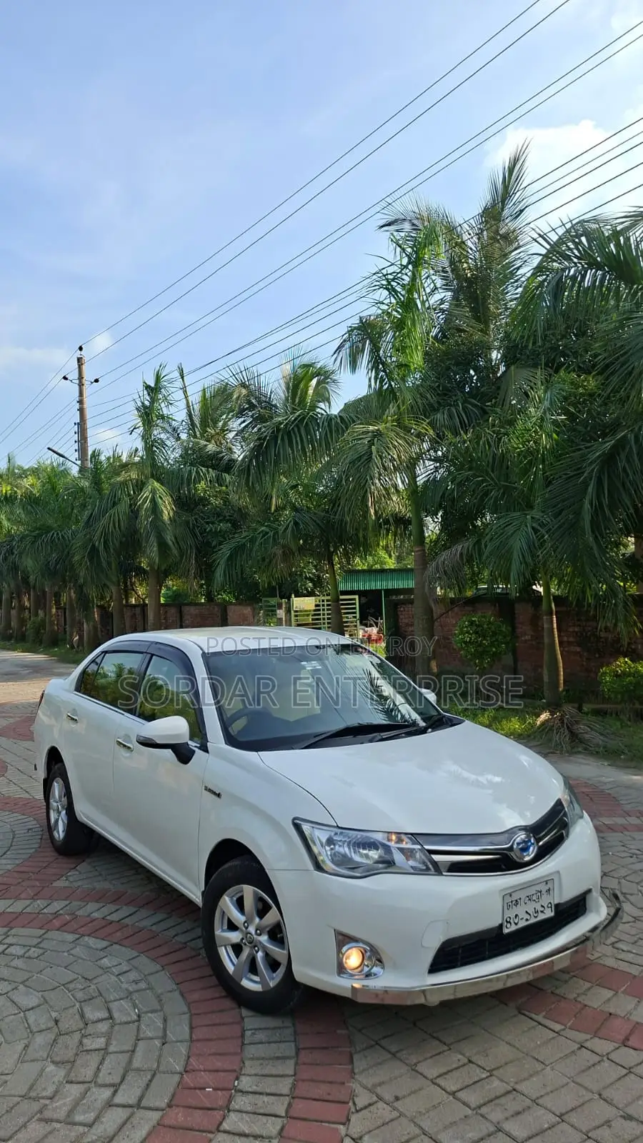 Toyota Axio 1.5 Hybrid 2WD 2014 White