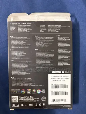 T Force Delta RGB 8GB DDR5 5600MHz 8*2=16 GB