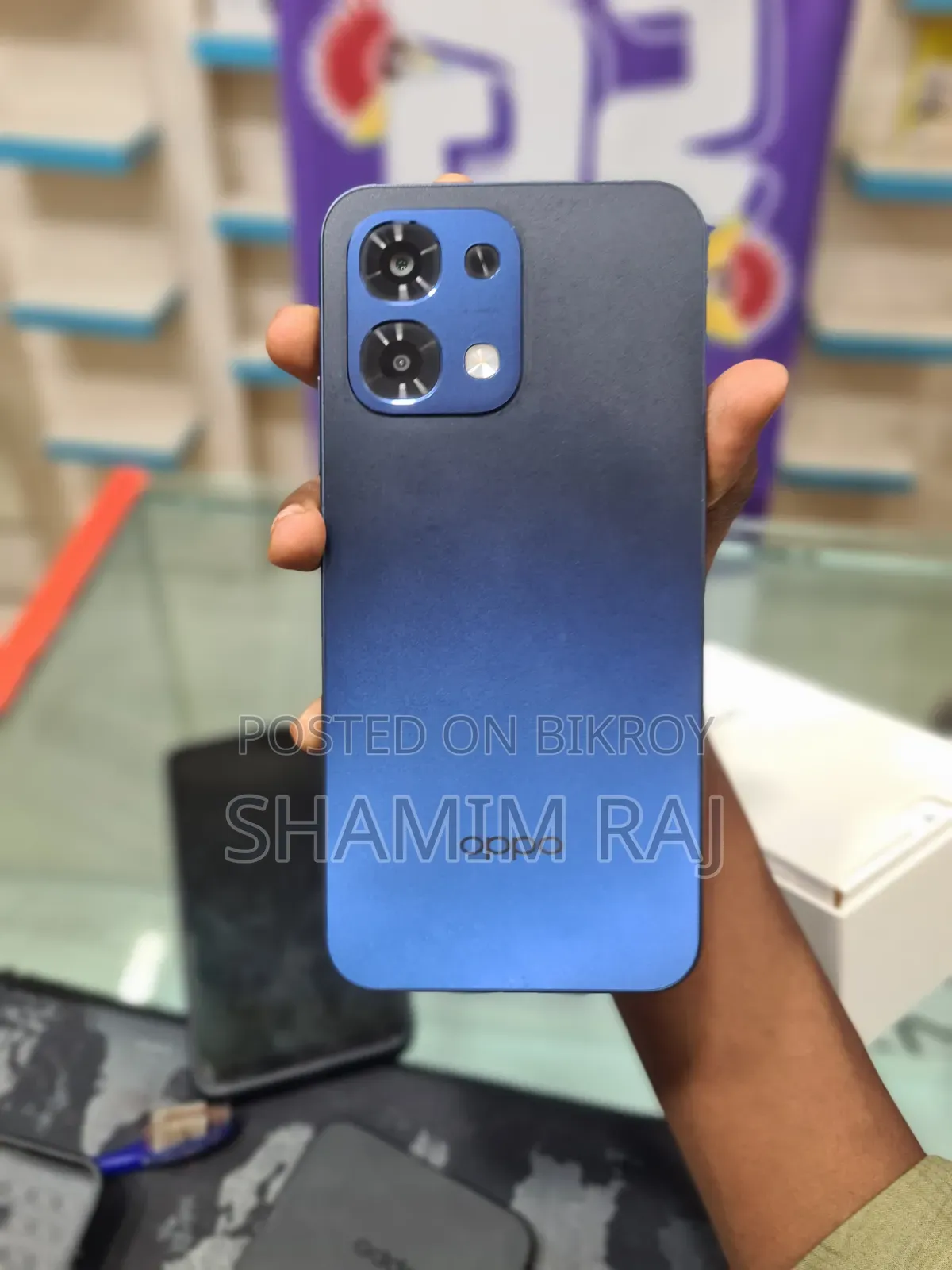 New Oppo A6 Pro 256 GB Blue