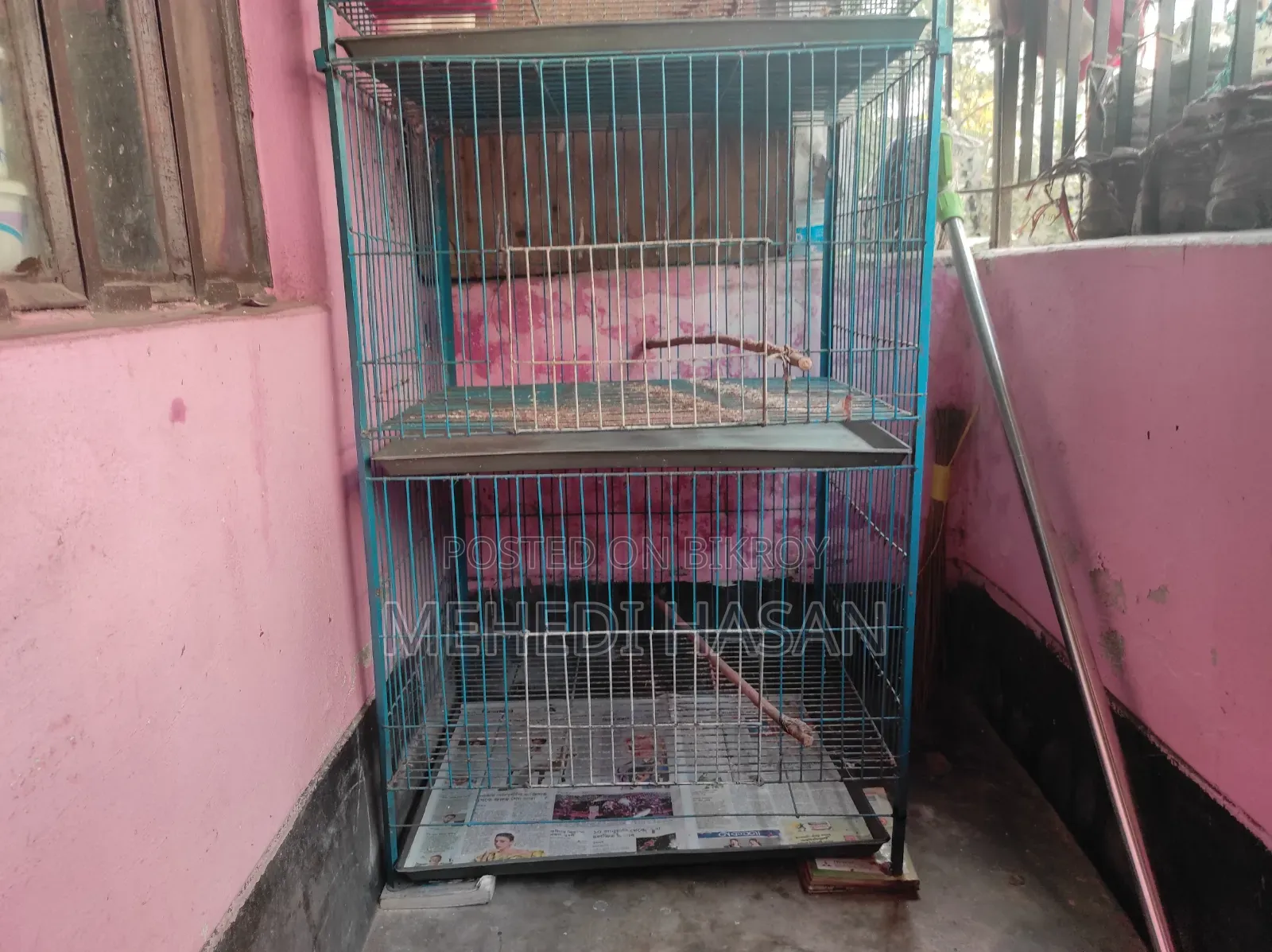 ২ তলা বিশিষ্ট খাঁচা (২ টি)