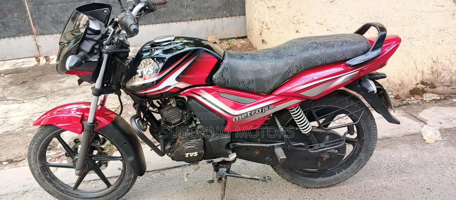 TVS Metro Plus 2017 Black