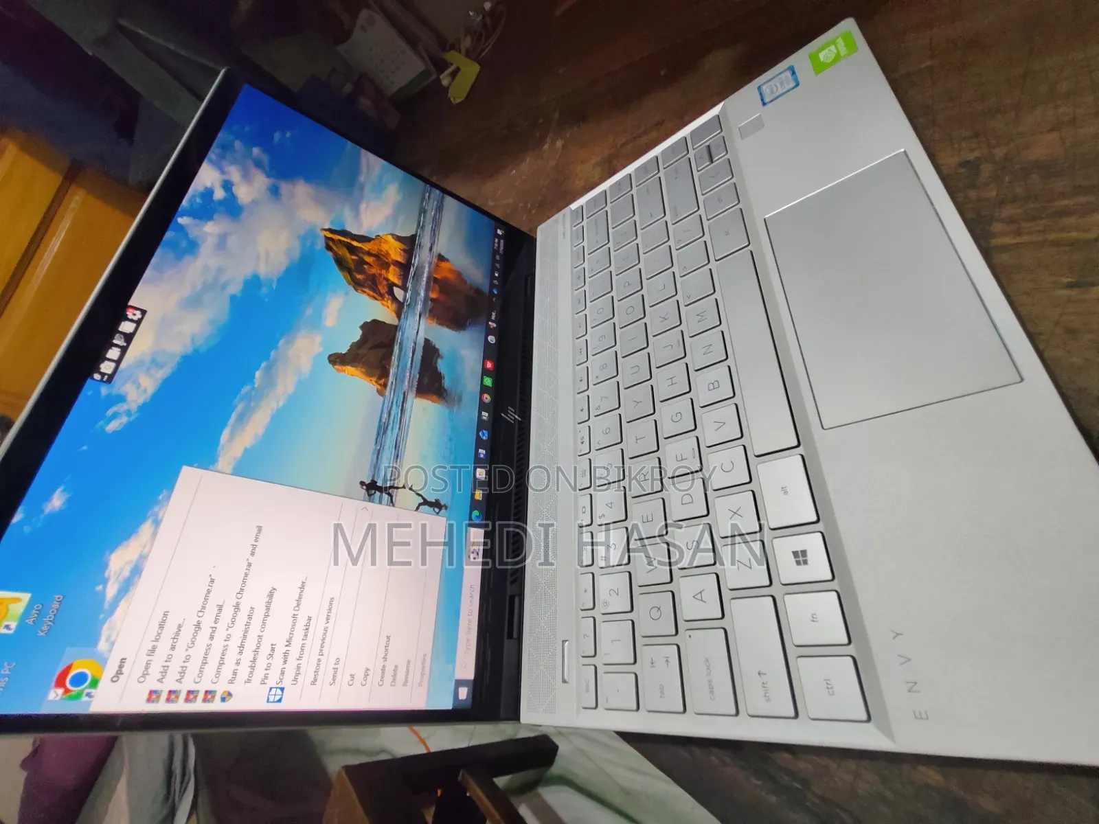 Laptop HP Envy 13 16GB Intel Core I7 SSD 256GB