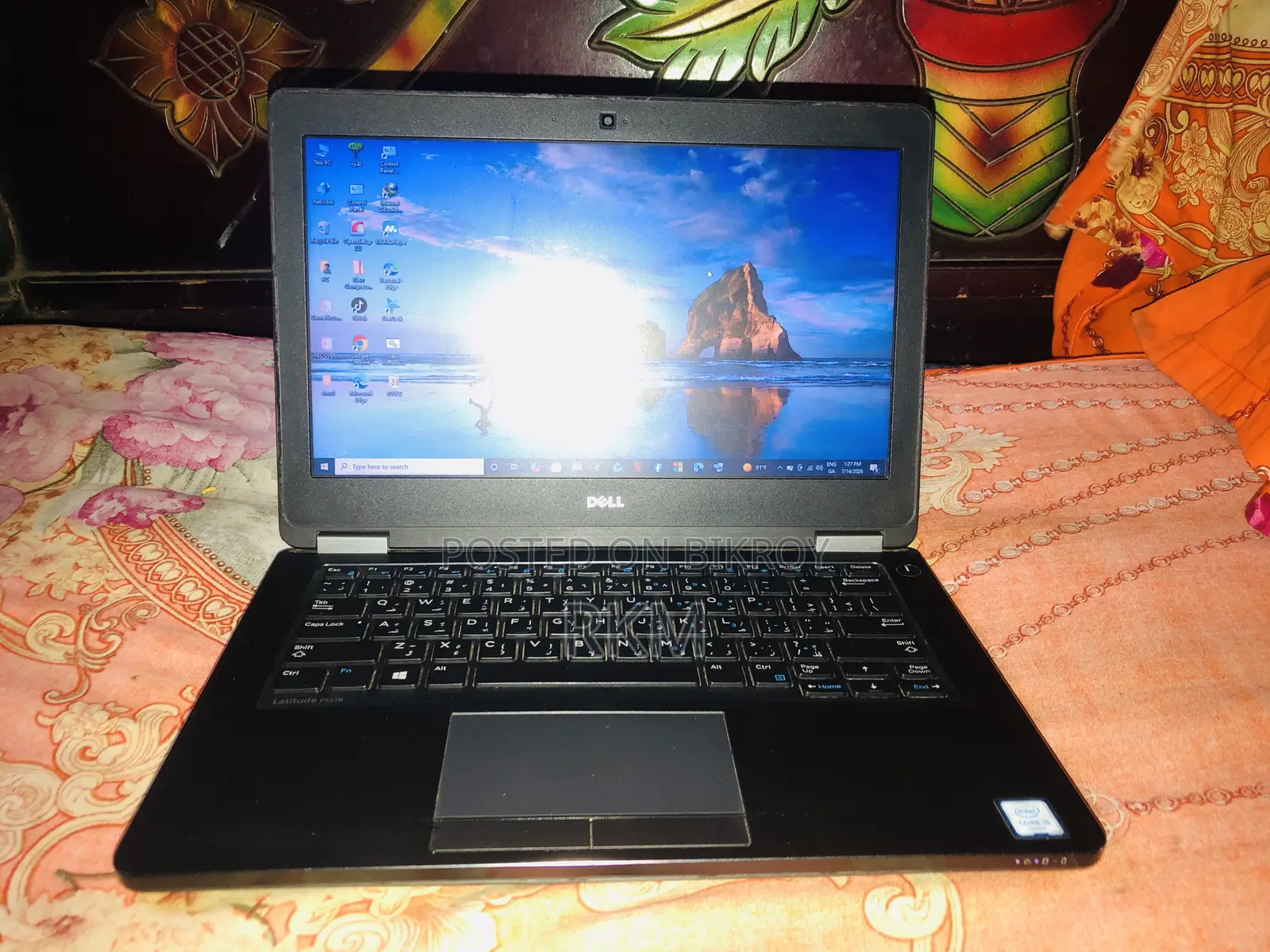 Laptop Dell Latitude E5270 8GB Intel Core I5 SSD 256GB