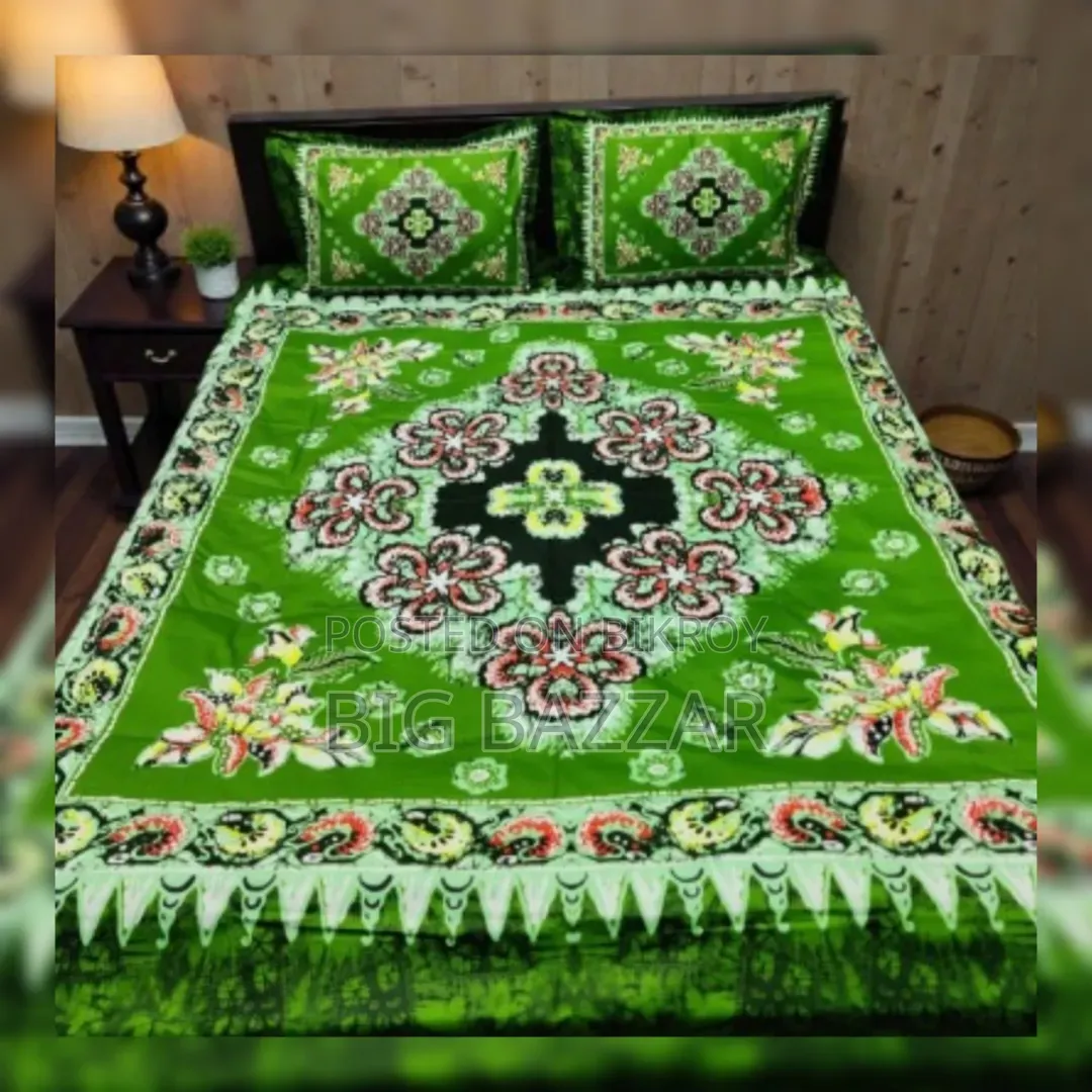 Panel Cotton Bed-Sheet