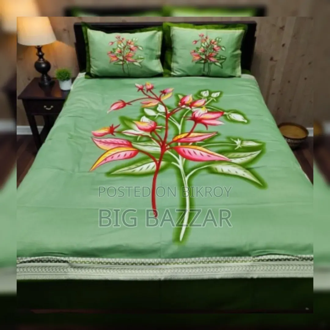 Panel Cotton Bed-Sheet