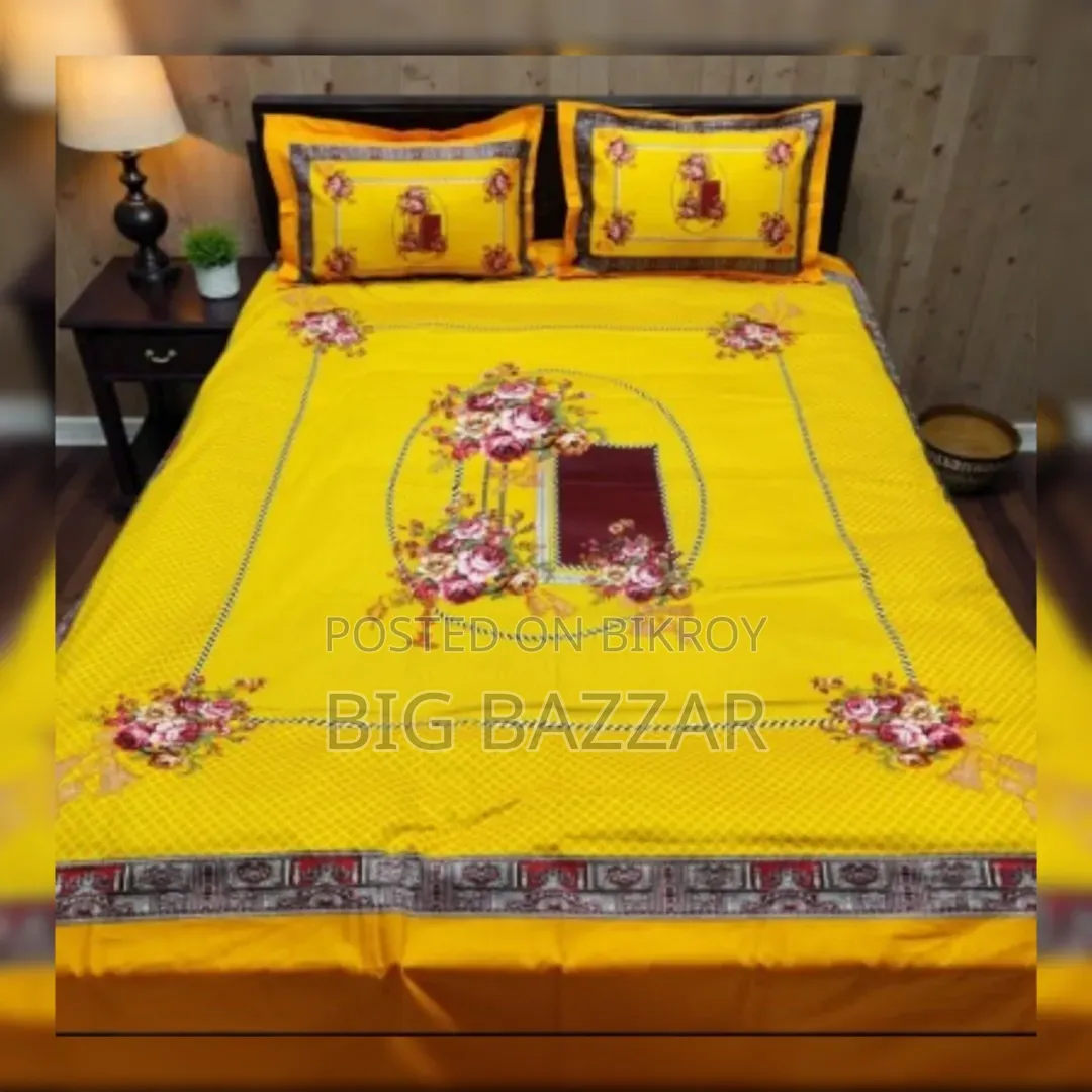 Panel Cotton Bed-Sheet