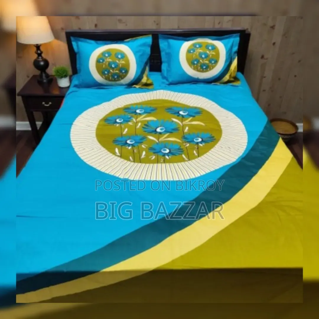 Panel Cotton Bed-Sheet