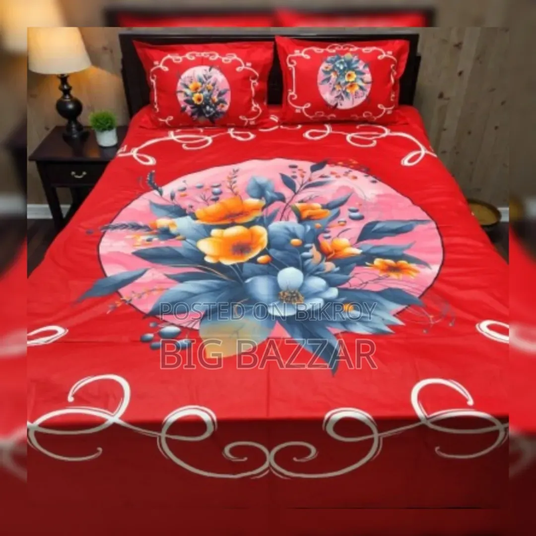 Panel Cotton Bed-Sheet