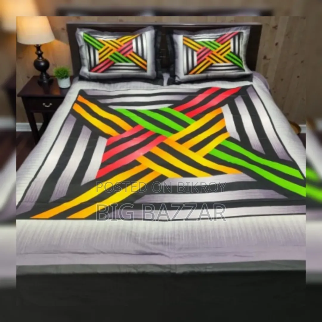 Panel Cotton Bed-Sheet