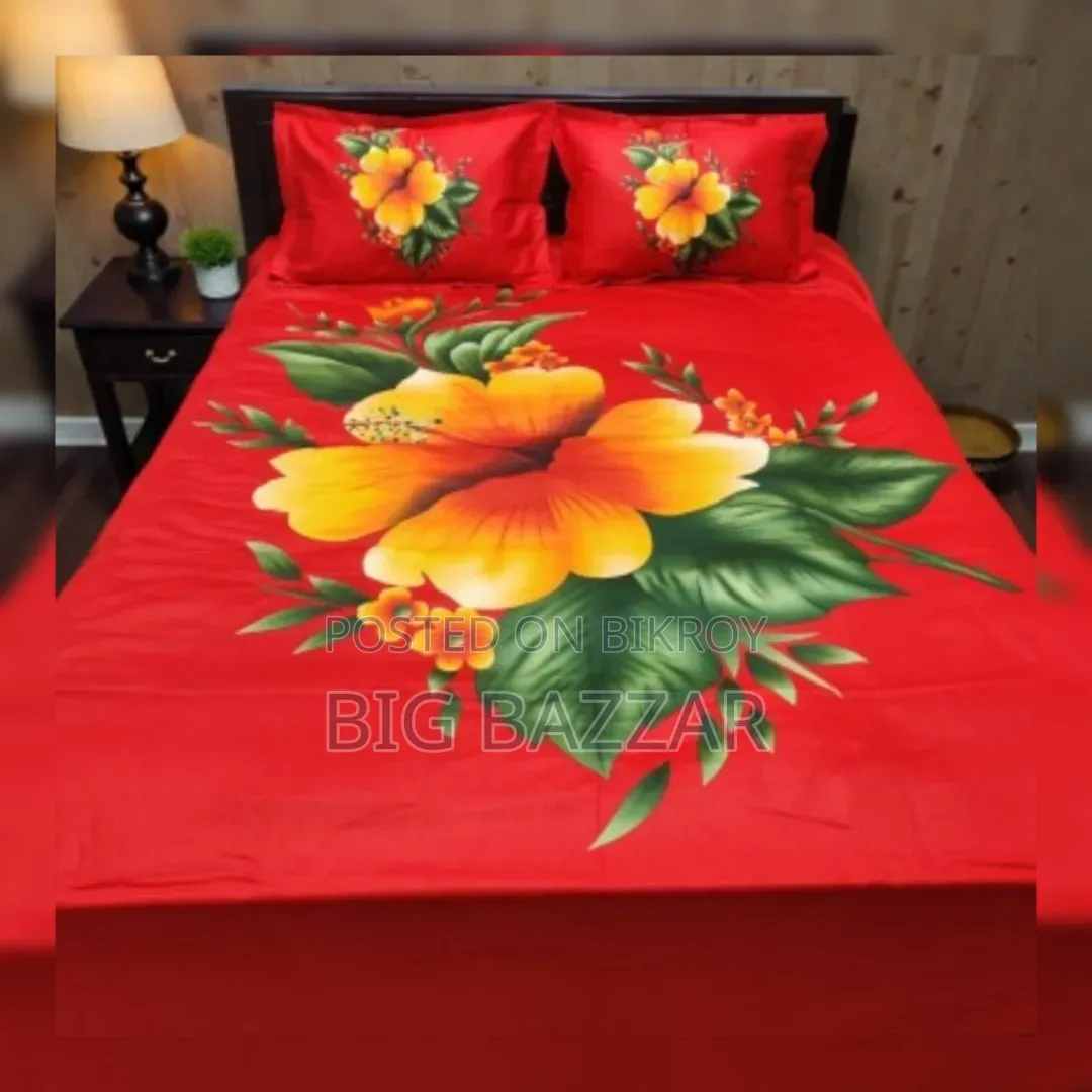 Panel Cotton Bed-Sheet