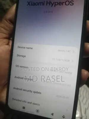 Xiaomi Redmi 14C 128 GB Black