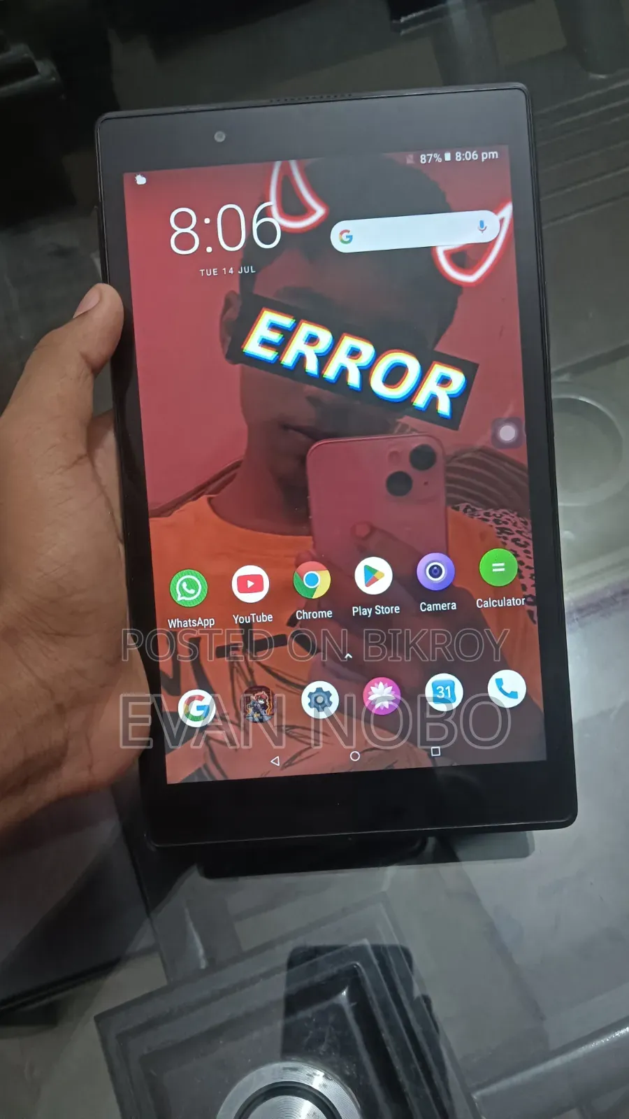 New Lenovo Tab 4 8 16 GB Black