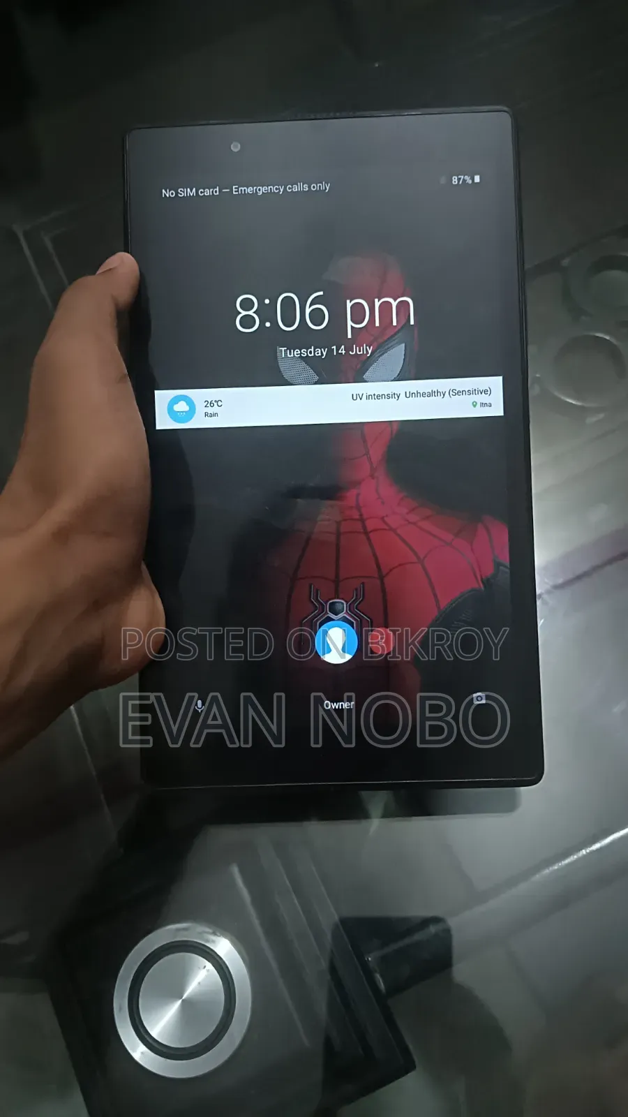 New Lenovo Tab 4 8 16 GB Black