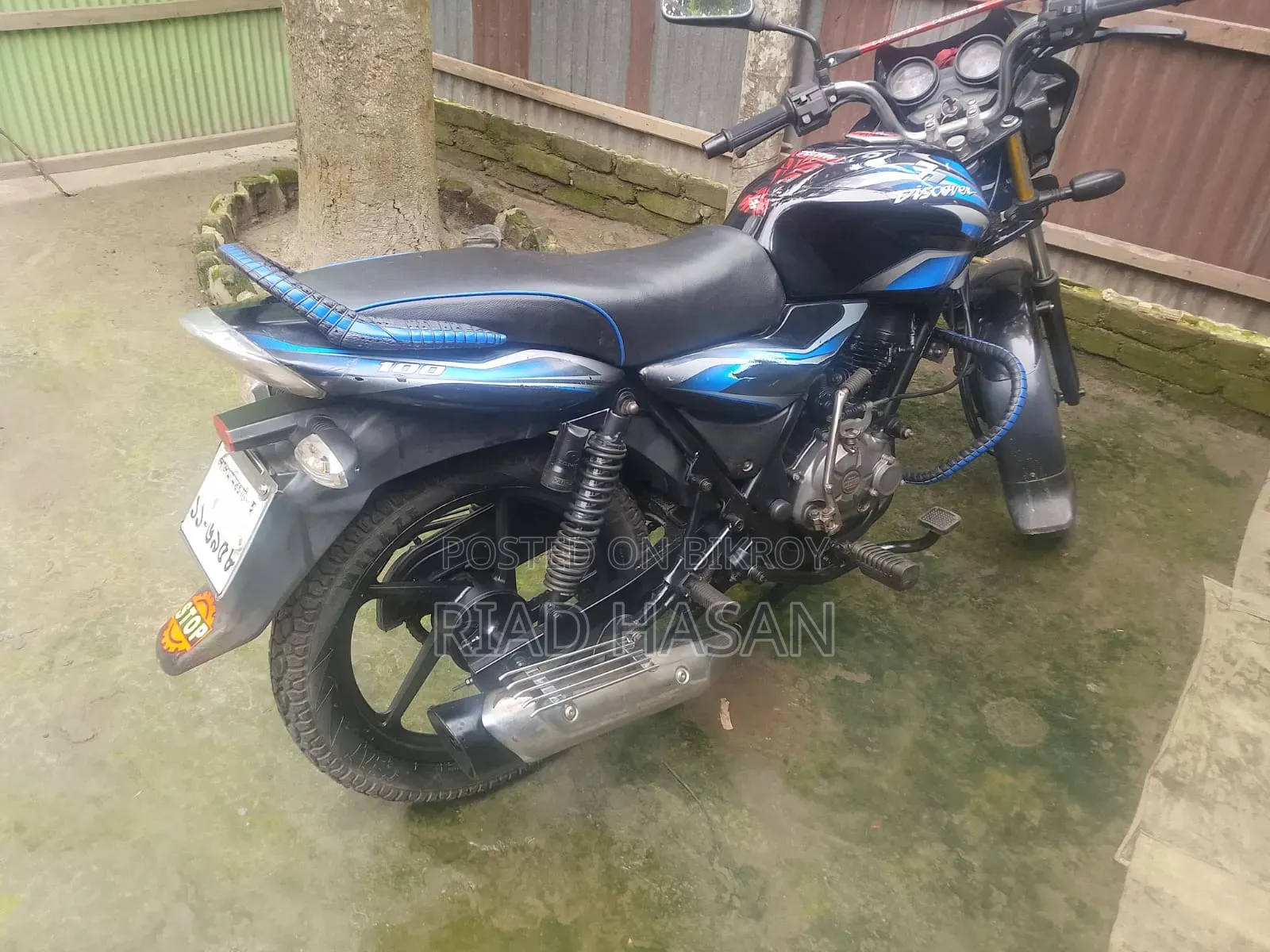 Bajaj Discover 100 2016 Black