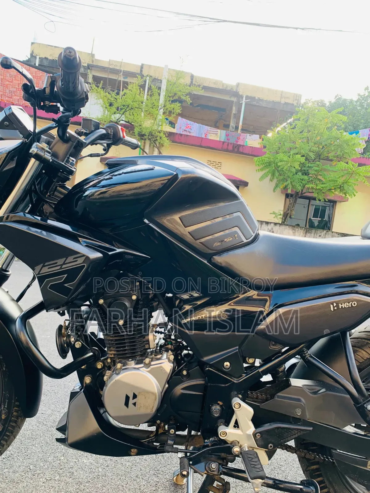 নতুন Hero Xtreme 125R 2024 Black