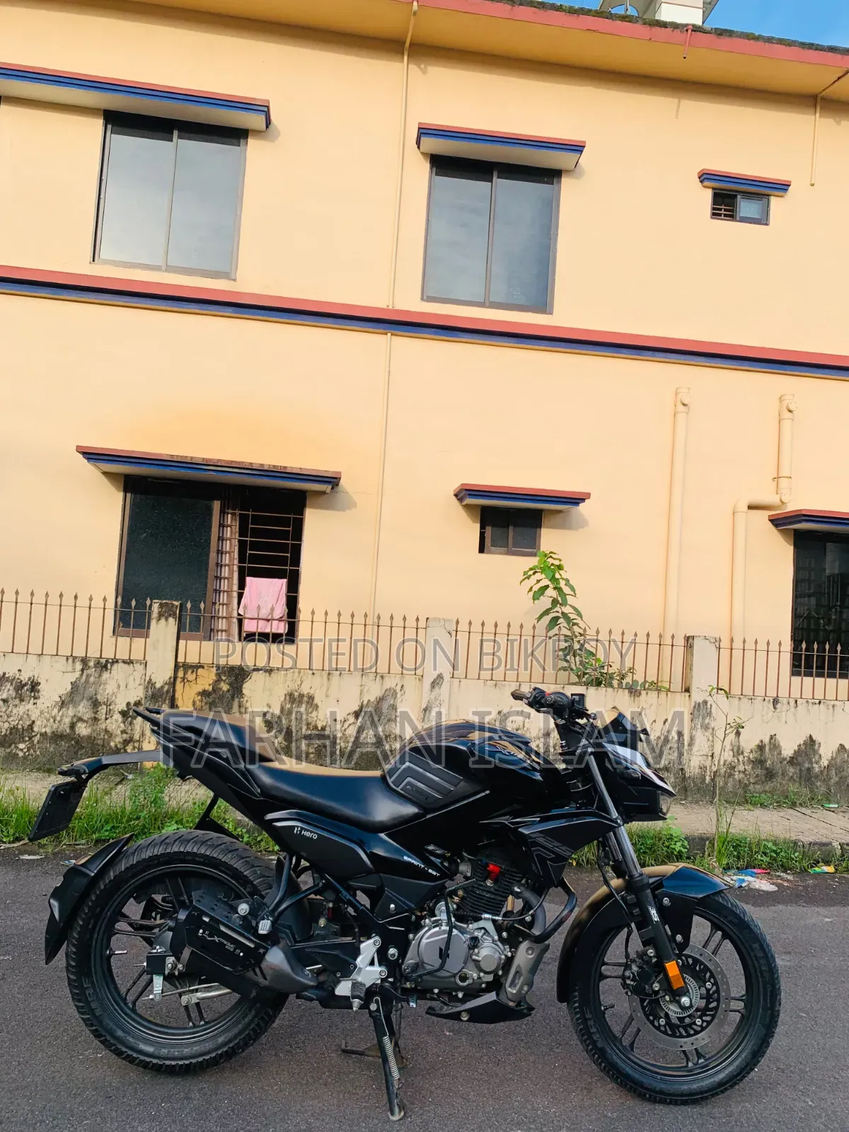 নতুন Hero Xtreme 125R 2024 Black