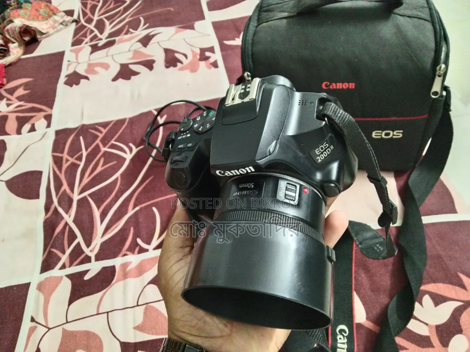Canon 200d মার্ক 2 ক্যামেরা বিক্রি হবে