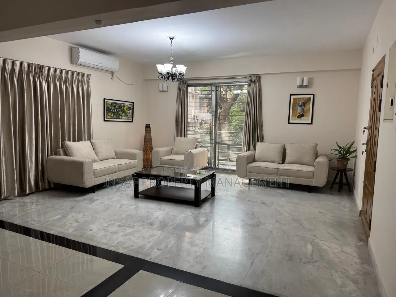 Furnished 3-Bedroom Apartment in Gulshan for Rent