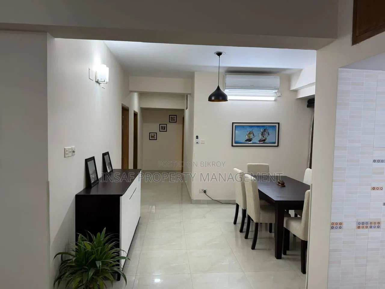 Furnished 3-Bedroom Apartment in Gulshan for Rent