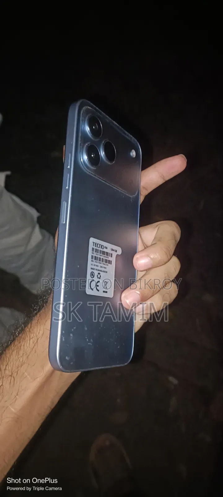 Tecno Spark 50 128 GB Gray