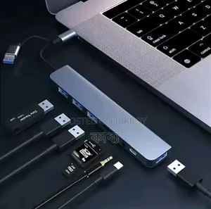 8 in 2 USB + Type C HUB Docking Station