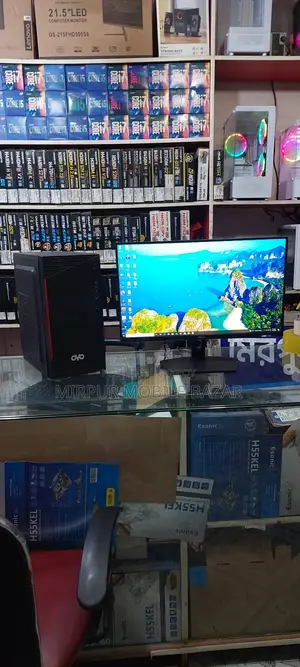 ডেস্কটপ কম্পিউটার ৪জিবি ইন্টেল কোর আই৩ এসএসডি ১২৮জিবি
