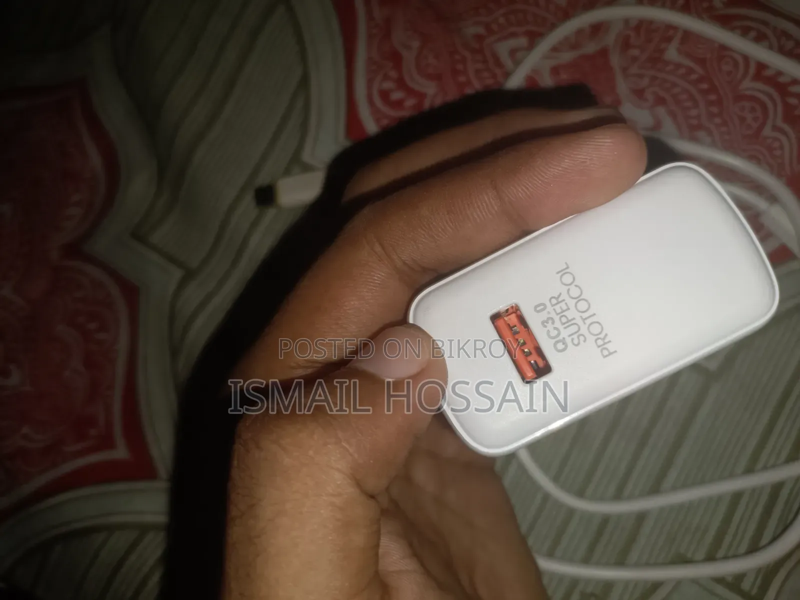 সুপার প্রোটোকল ফাস্ট চার্জার (৪৫ ওয়াট)