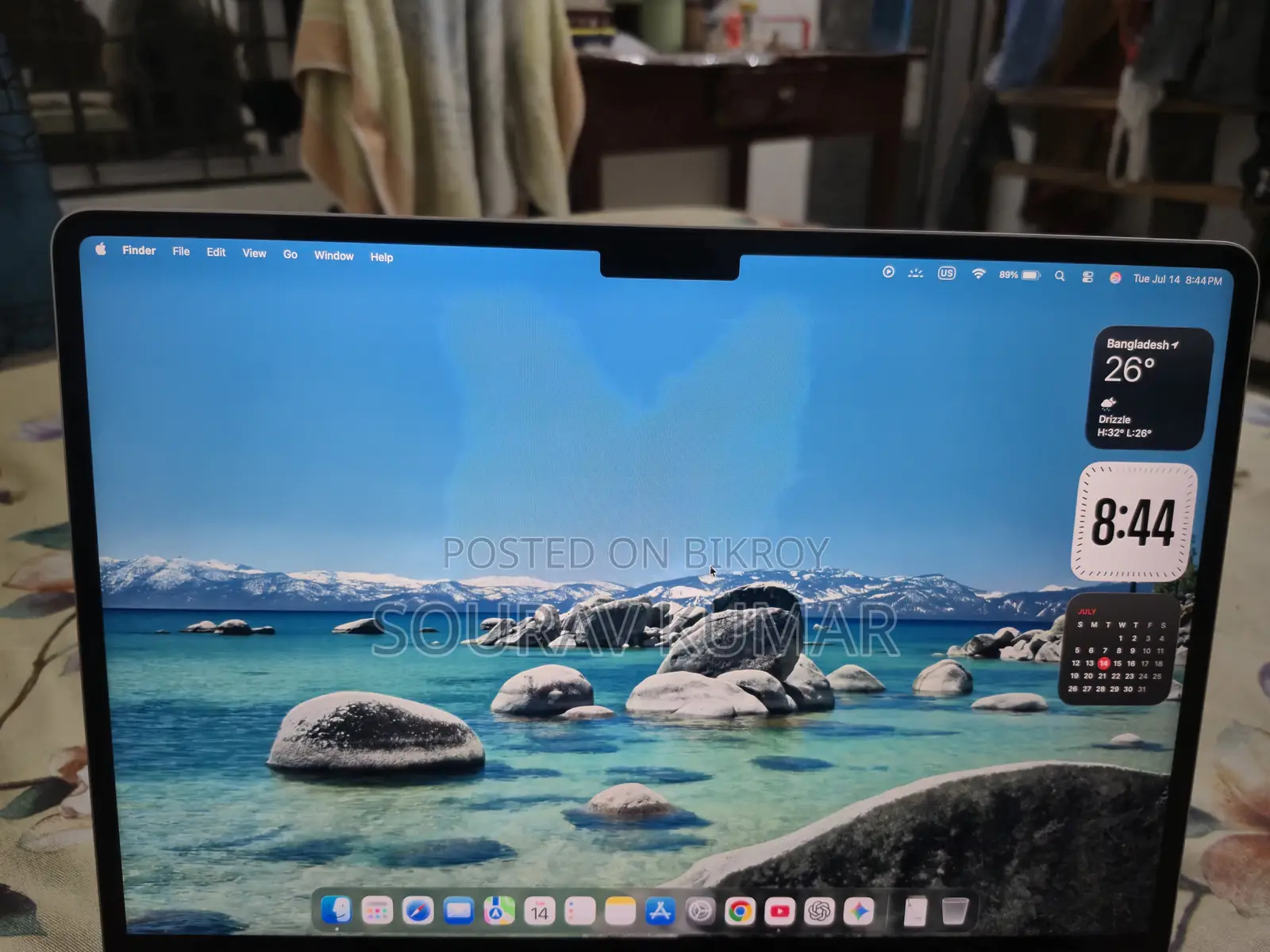 New Laptop Apple MacBook Air 2026 M5 16GB Apple M5 SSD 1T