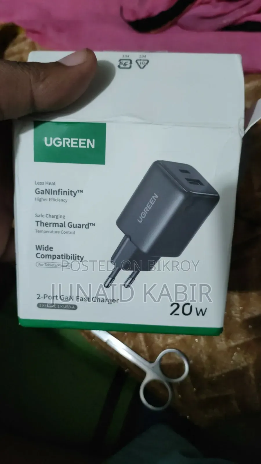 Ugreen 20w 2port Fast Charger