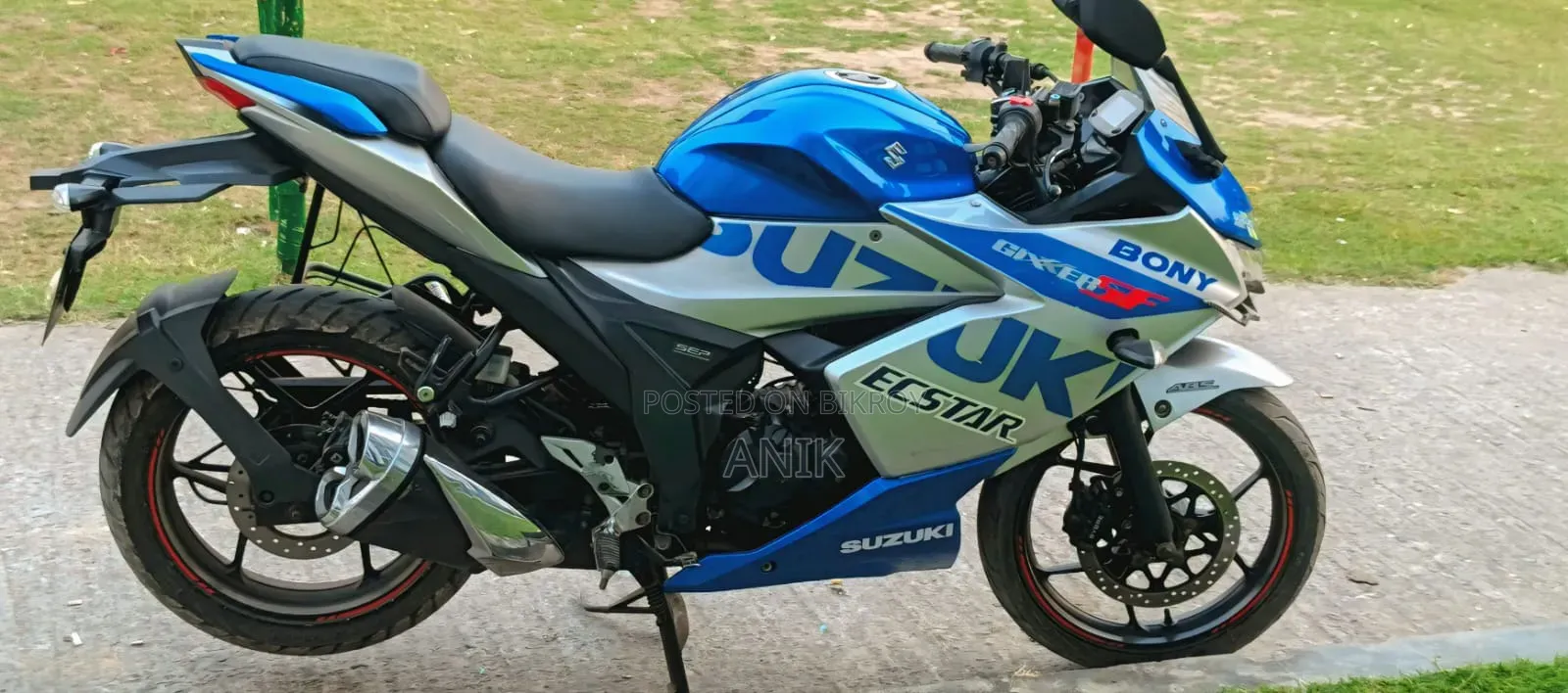 Suzuki Gixxer SF FI 2022 Blue