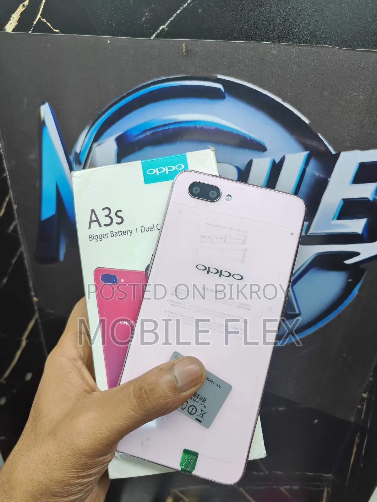 Oppo A3s 256 GB Pink
