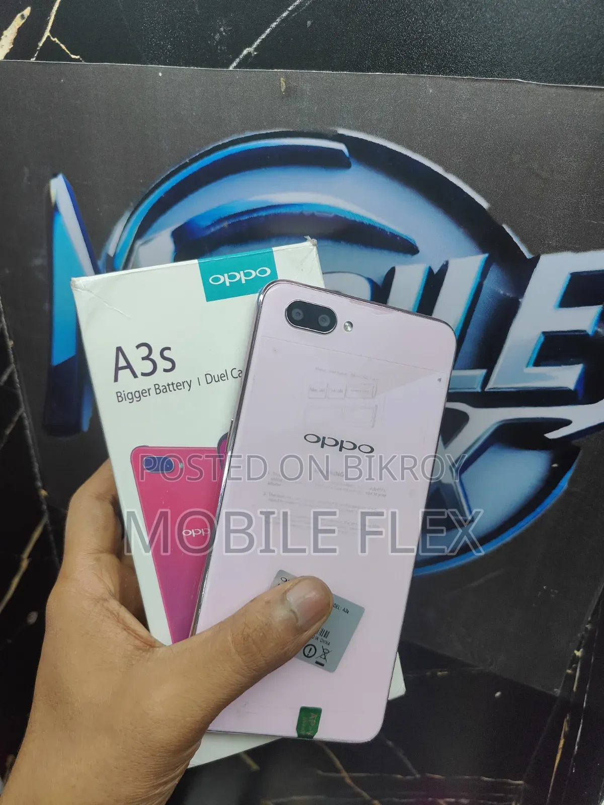 Oppo A3s 256 GB Pink