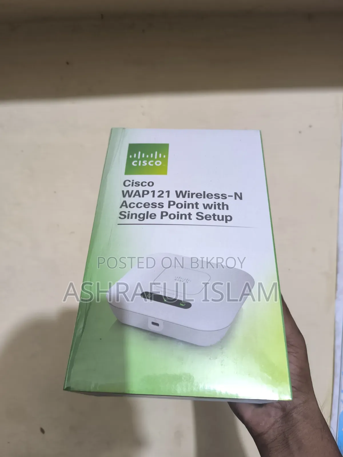 Cisco WAP121 Wireless-N Access Point With Single Point Setup