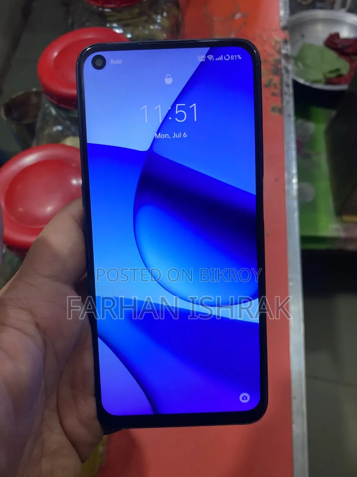 Realme 7 5G 128 GB Blue