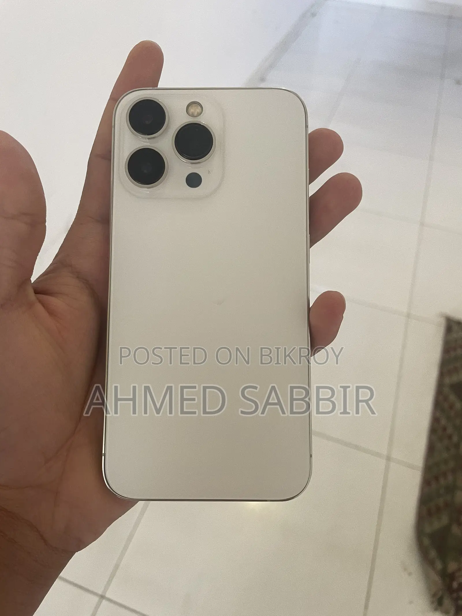 অ্যাপল আইফোন ১৩ প্রো ১২৮ জিবি সাদা