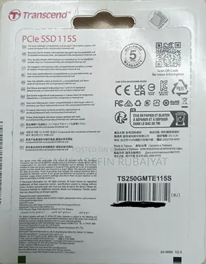 SSD Transcend 115S 250GB M.2 2280 (M-Key) PCIe Gen3x4