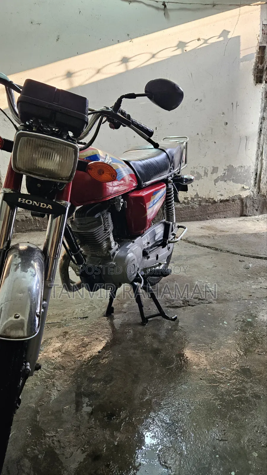 নতুন হোন্ডা ২০১০ লাল