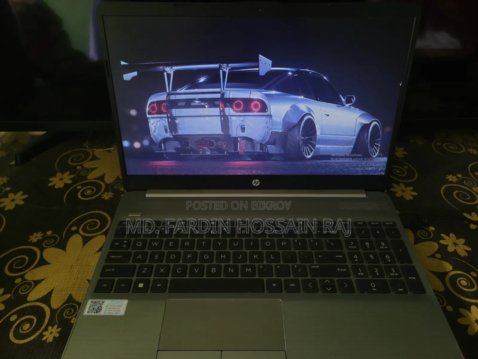 Laptop HP 250 G10 8GB Intel Core i3 SSHD (Hybrid) 512GB