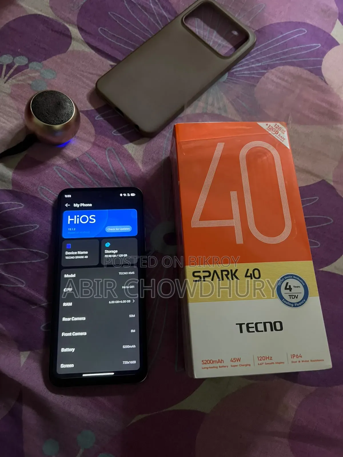 Tecno Spark 40 128 GB