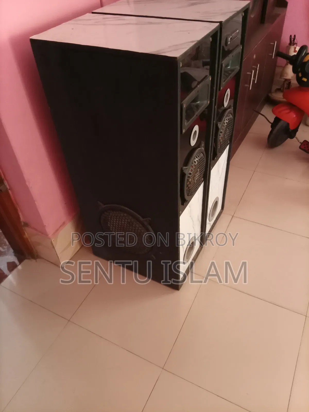 স্পকার সামনে ৬" সাইডে ১০"