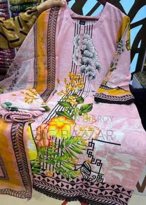 ডিজিটাল প্রিন্ট থ্রি পিস