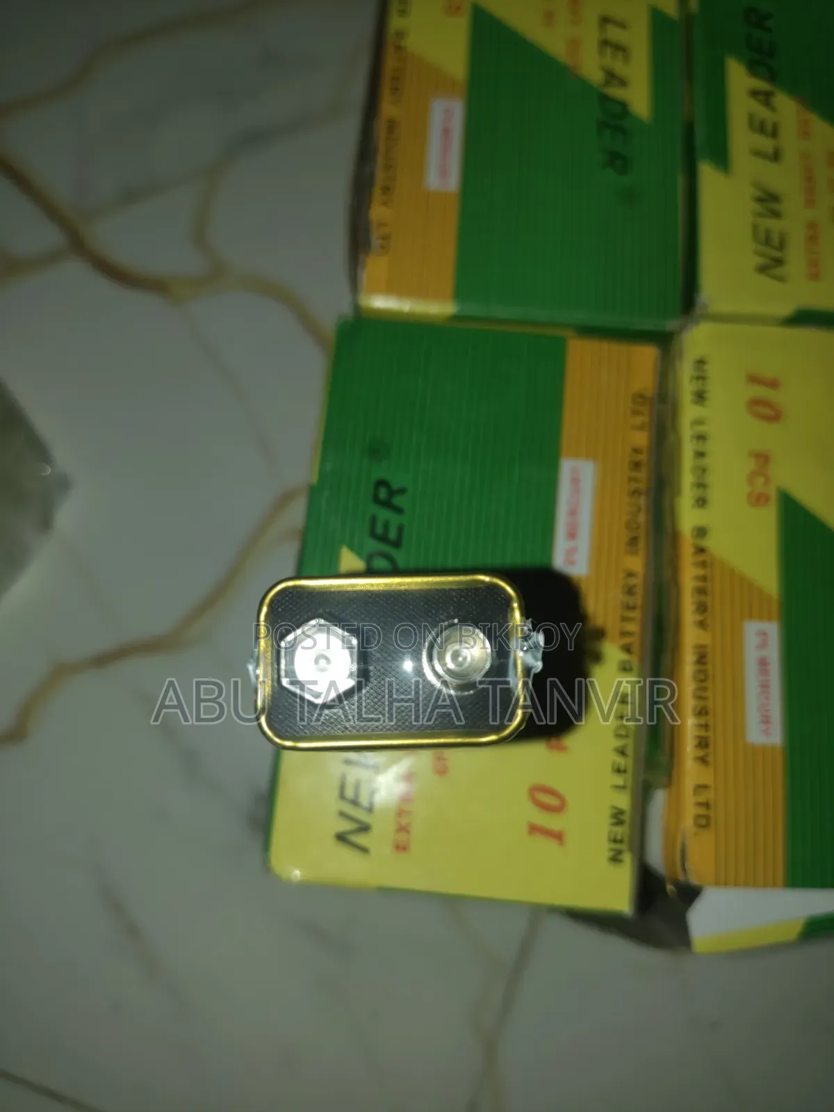 New Leader 9V Battery (6F22) - Brand New | 60 PCS Available