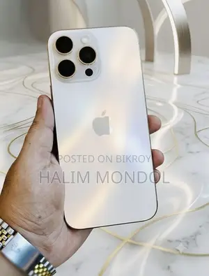 অ্যাপল আইফোন ১৬ প্রো ম্যাক্স ২৫৬ জিবি পিঙ্ক