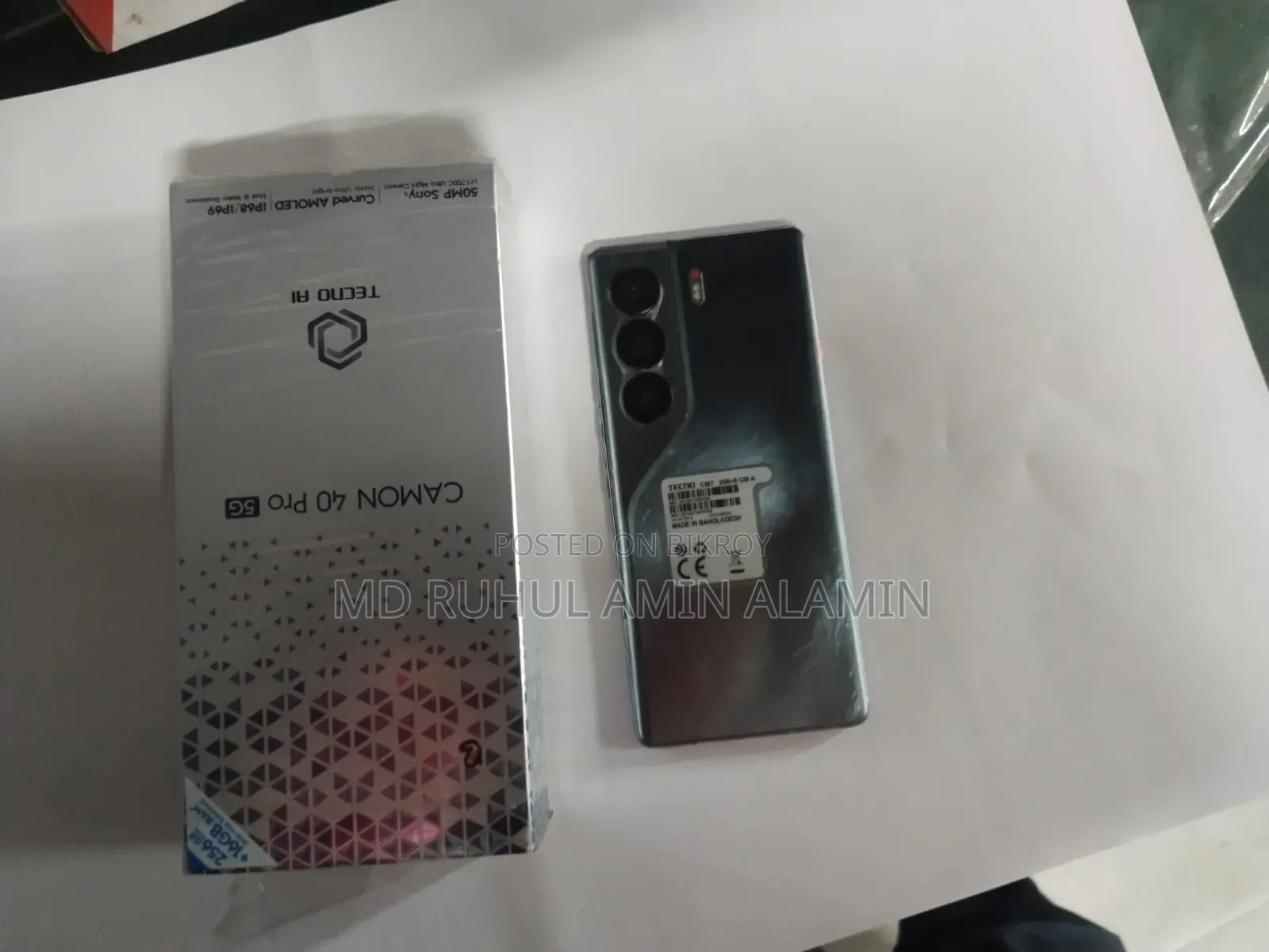 Tecno Camon 40 Pro 5G 256 GB Black