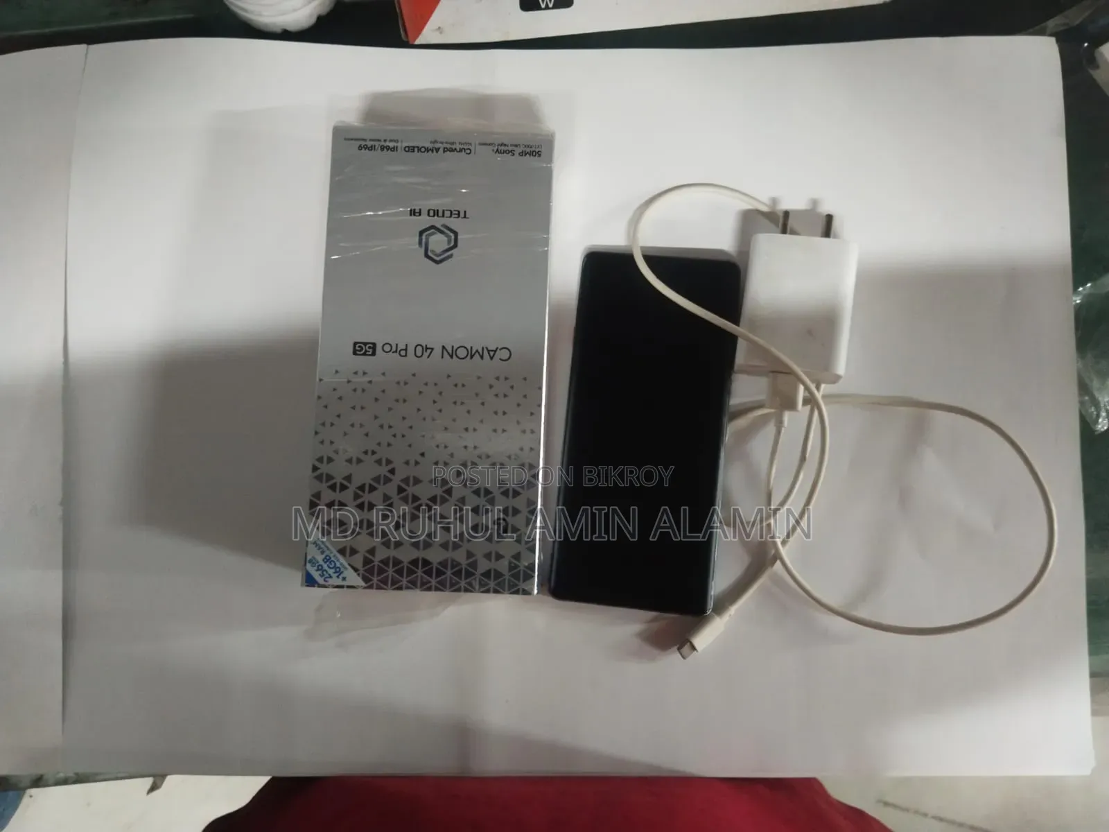 Tecno Camon 40 Pro 5G 256 GB Black