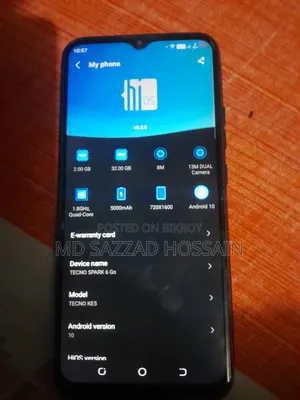 Tecno Spark 6 Air 32 GB Black