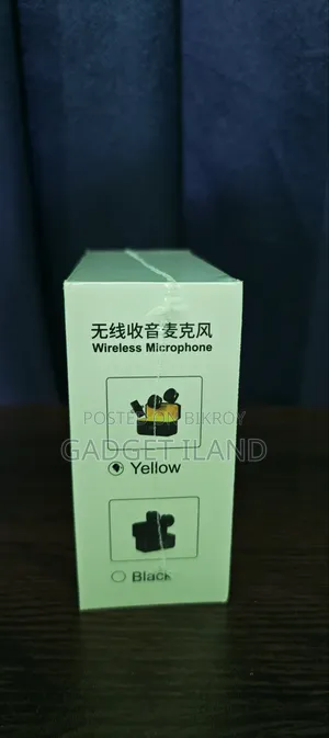 Wireless Microphone Q9, Clip System, Noise Reduced